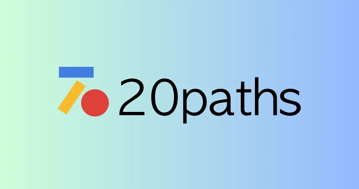 20paths interface screenshot