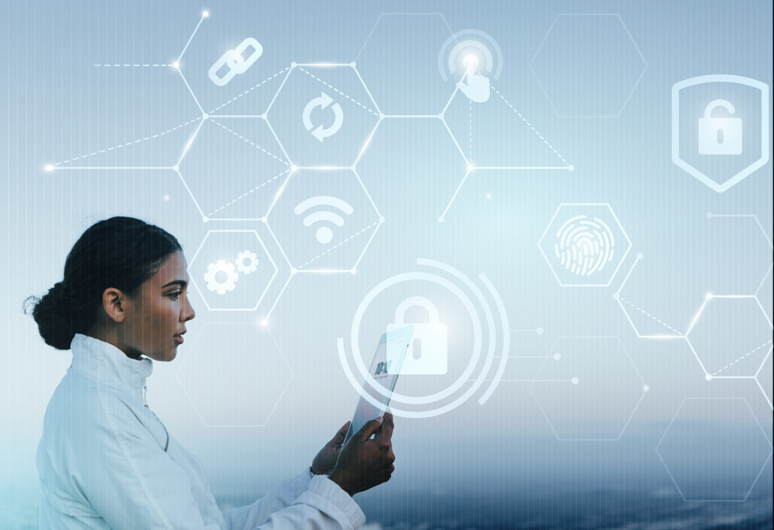 Section image: AI in Cybersecurity