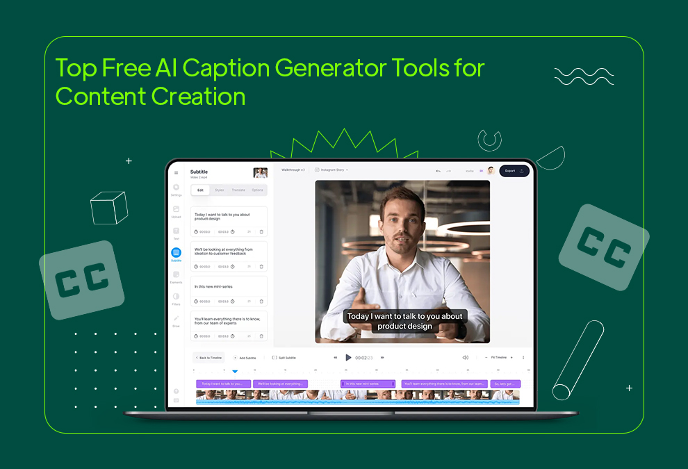 Cover image for Top Free AI Caption Generator Tools for Content Creation