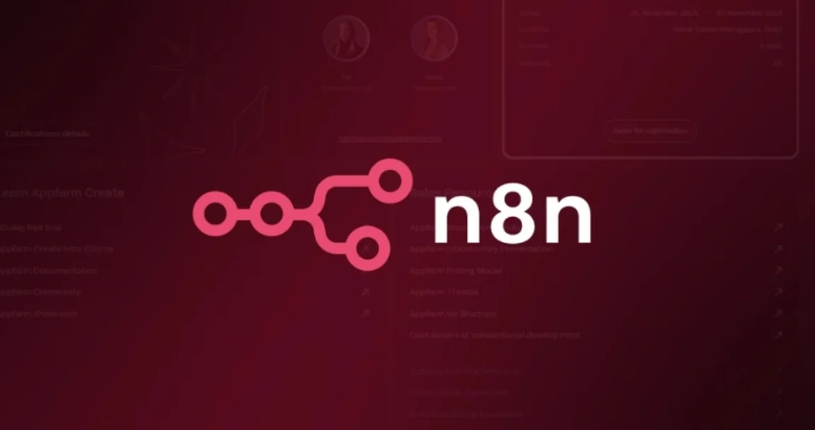 n8n interface screenshot