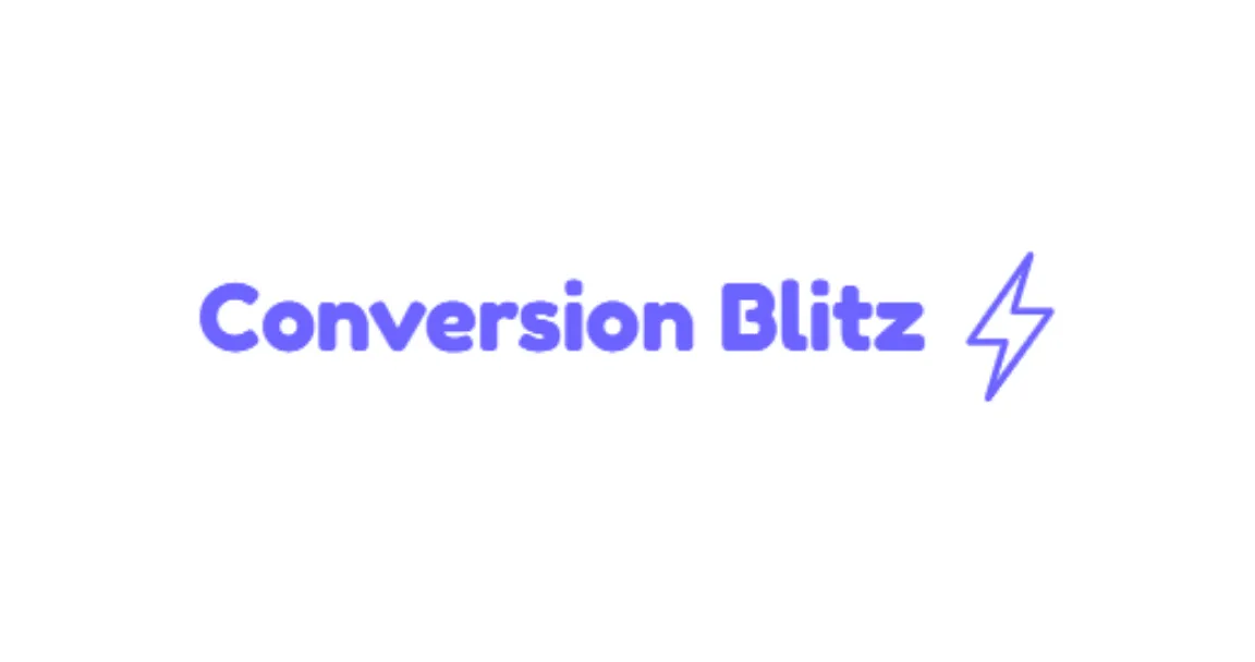 Conversionblitz interface screenshot