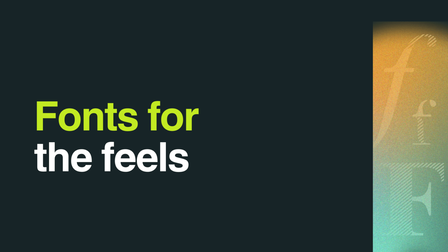 Section image: Best Practices for Selecting Fonts on Font Squirrel