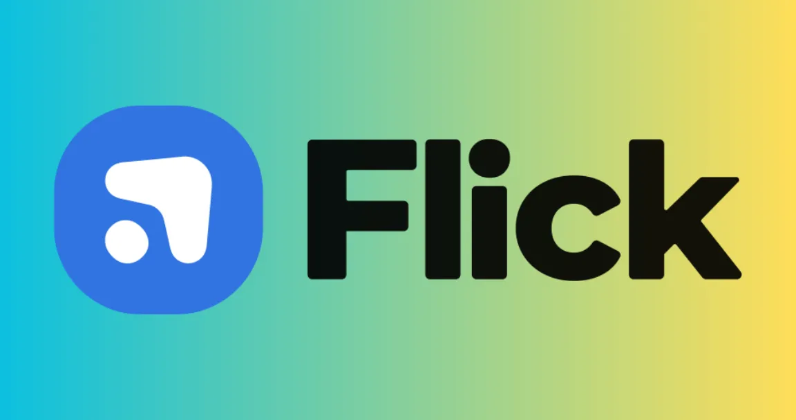 Flick interface screenshot