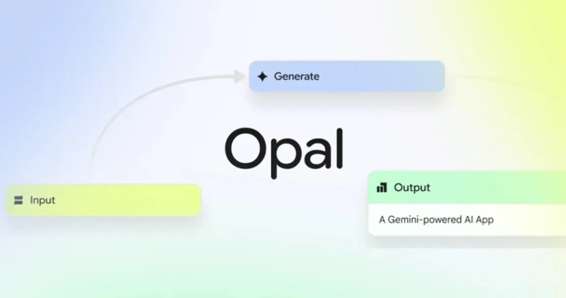 Google Opal interface screenshot