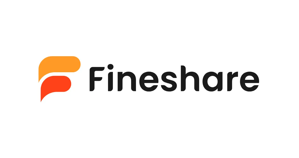 Fineshare interface screenshot